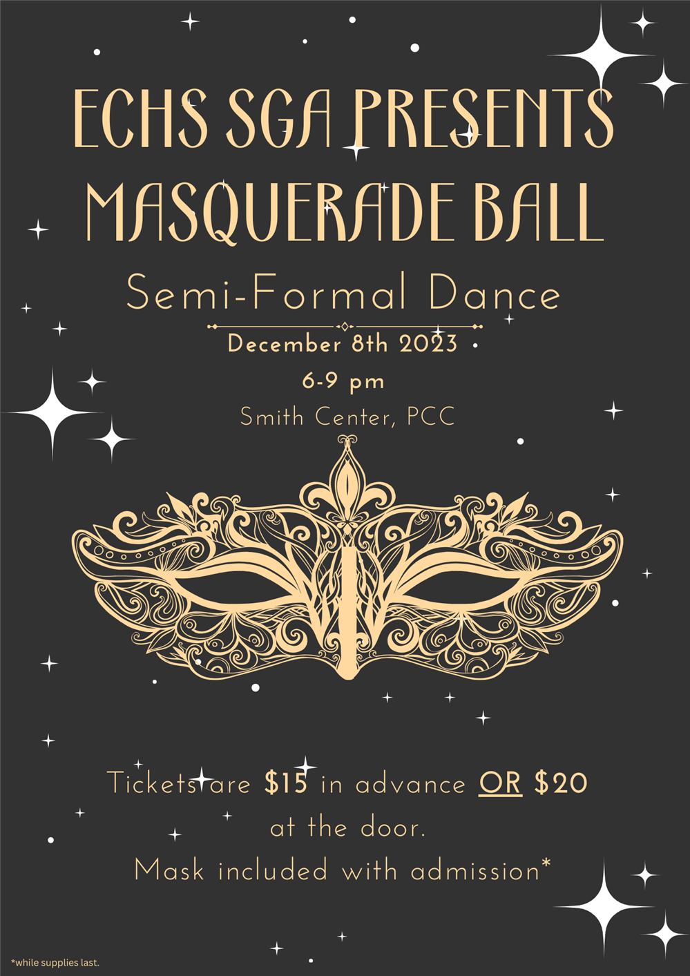  Holiday Masquerade Ball
