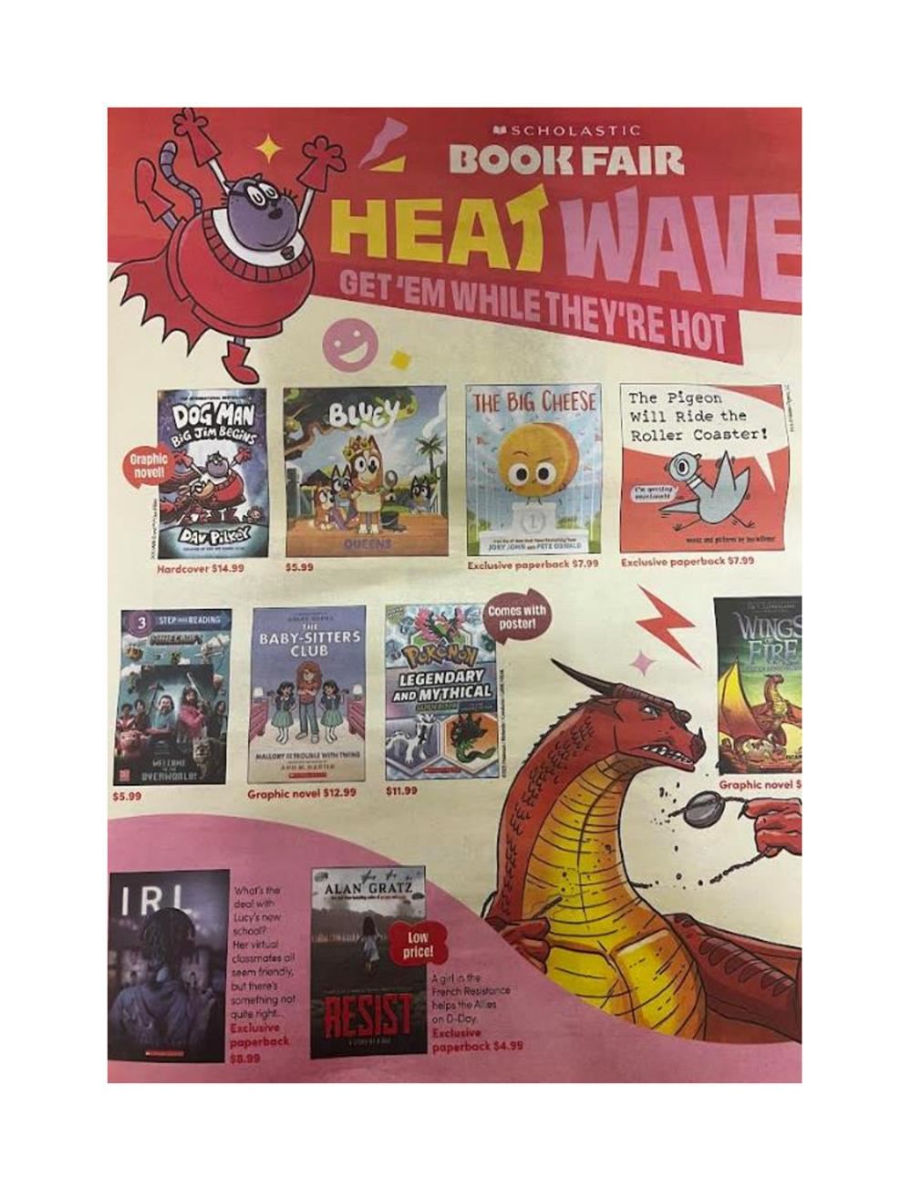  Scholastic Book Fair