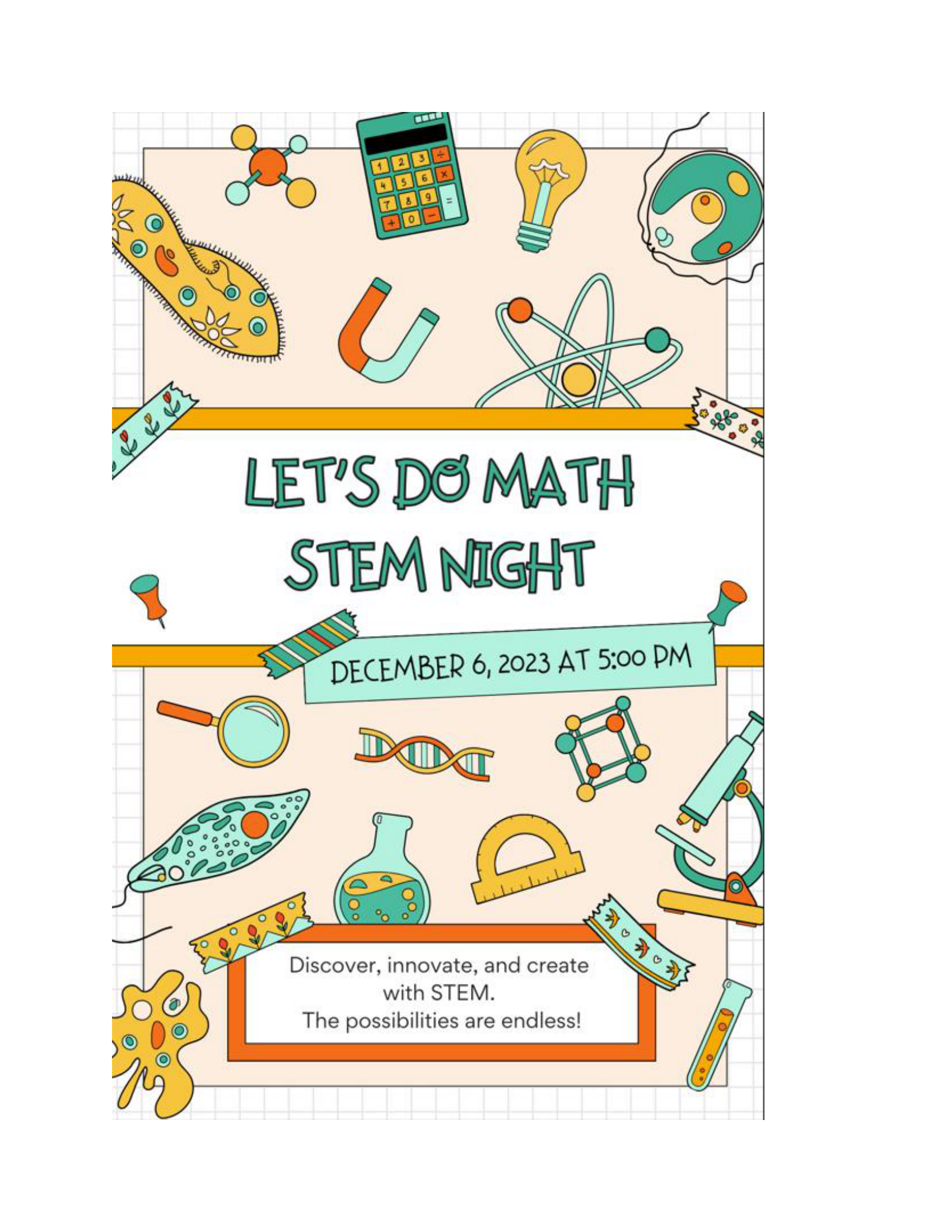  Let's Do Math STEM Night