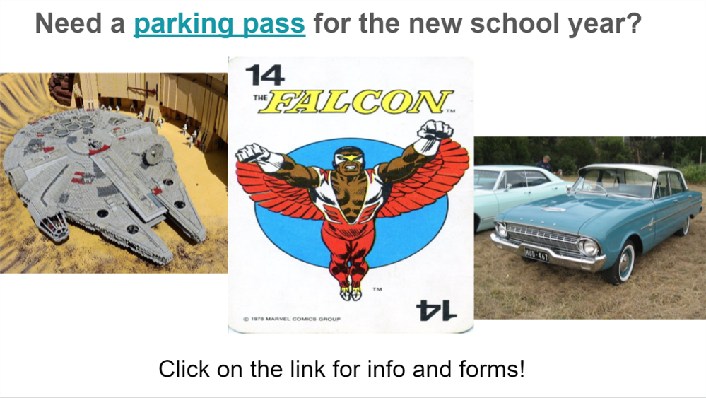  Parking Pass Info