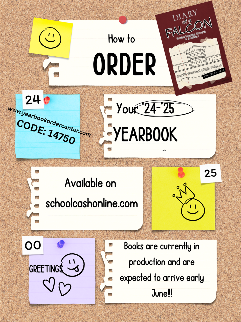  Buy your yearbook now!