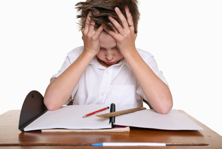 Frustrated child Frustrated child