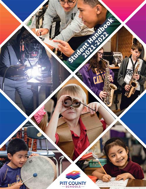 Student Handbook 2021 2022 Book Cover.